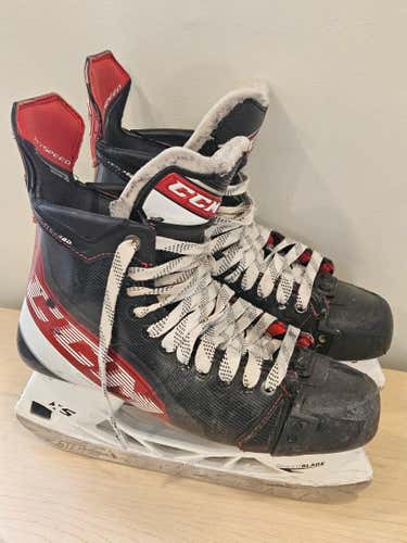 2021 CCM JetSpeed FT4 Hockey Skates Regular Width 9.5 (Used)