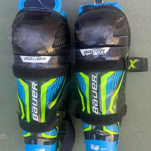 Junior Bauer X 9" Shin Pads (Used)
