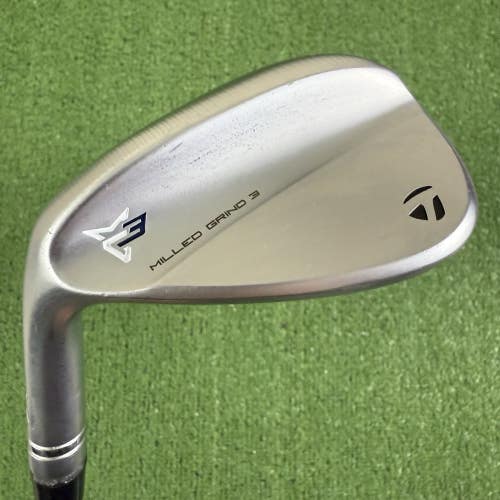 TaylorMade Milled Grind 3 MG3 Raw Sand Wedge 54 11 SB Left Handed +2 Long