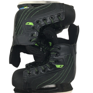 A brand-new unused  Canadian brand X-Lite Junior ice hockey skates in box.  Size 4 (New)