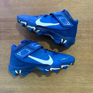 Nike Trout Youth Baseball Cleats | Fastflex | Blue | Size 3.5Y | Used
