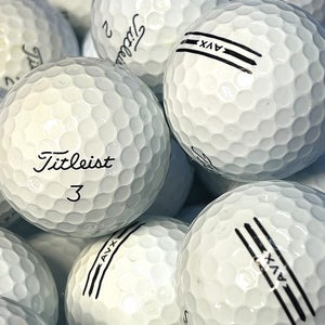 6 Dozen Premium AAA White Titleist AVX Used Golf Balls