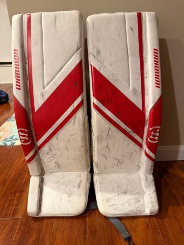 30" Warrior Ritual G6 E+ Goalie Leg Pads (Used)