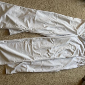 White Men's Large Adult Champro Game Pants (New)