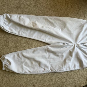 White Men's Large Adult Champro Game Pants (Used)
