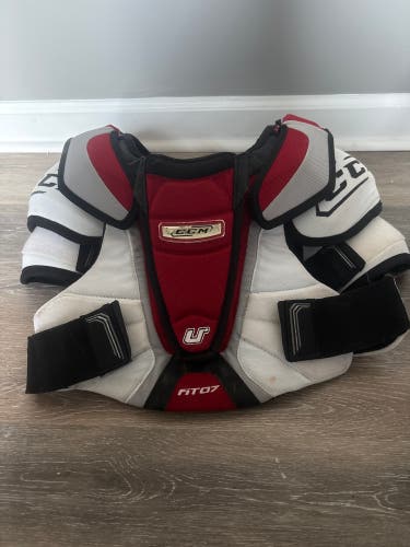 Small Senior CCM U+ Shoulder Pads (Used)