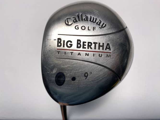 Callaway Big Bertha 2004 Driver 9* RCH 65w Firm Graphite Mens LH
