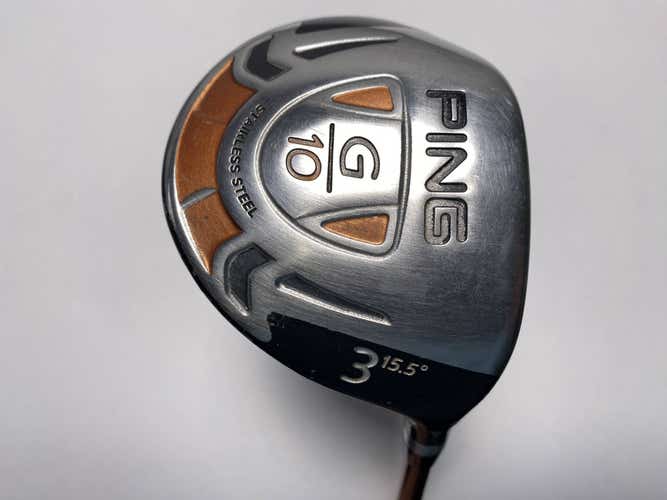 Ping G10 3 Fairway Wood 15.5* TFC 129 F Regular Graphite Mens RH