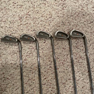 Men's Ping Eye 2 Right Handed Iron Set (5 Clubs) #5 - #9 Steel Shaft (Used)