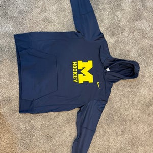 University of Michigan hockey team issued sweatshirt