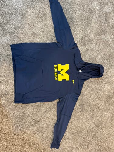 University of Michigan hockey team issued sweatshirt