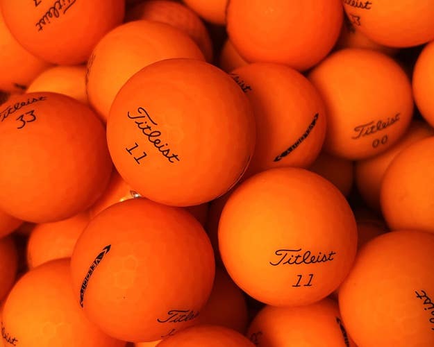 Titleist Orange Velocity.....15 Premium AAA Used Golf Balls