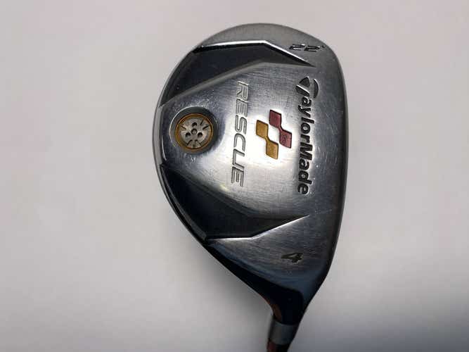 TaylorMade Rescue 2009 4 Hybrid 22* REAX Regular Graphite Mens RH
