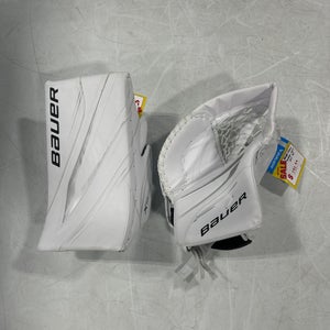 Bauer Vapor X5 Pro Intermediate Full Right Glove and Blocker Set (New)