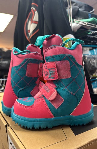 11 youth Burton Mini-Grom mini grom (Used) Size K 11.0 (K 12.0) Kid's Snowboard Boots