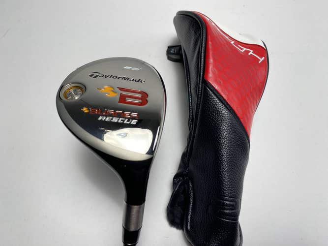 TaylorMade Burner Rescue 2008 4 Hybrid 22* REAX SuperFast Senior RH HC NEW