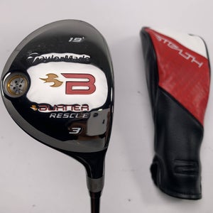 TaylorMade Burner Rescue 2008 3 Hybrid 19* REAX SuperFast Senior RH HC NEW