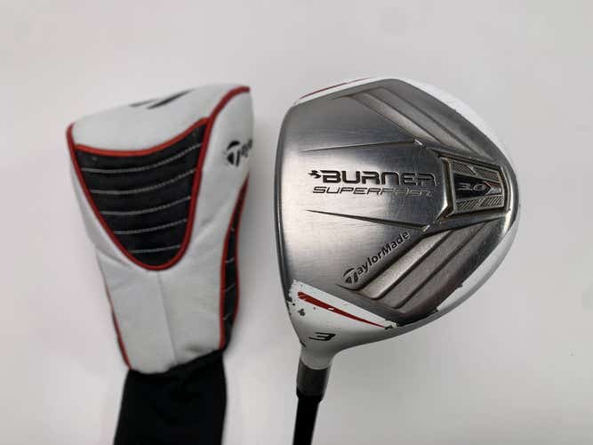 TaylorMade Burner Superfast 3.0 3 Fairway Wood REAX SuperFast Regular Mens LH