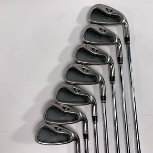 TaylorMade R7 XD Iron Set 3-9 T-Step Ultralite Stiff Steel Mens RH