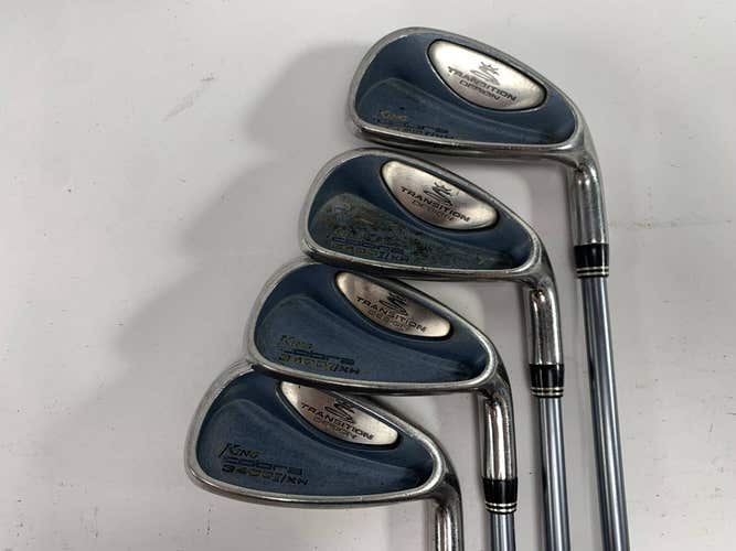 Cobra 3400 I/XH Iron Set 6-9 Graphite Design YS-5.1 50g Ladies RH