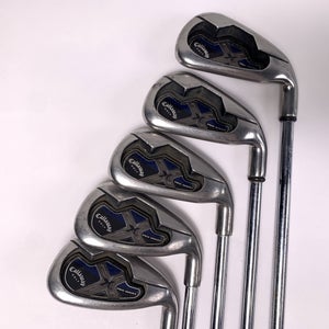 Callaway X-18 Pro Series Iron Set 4-9 Dynamic Gold S300 Stiff RH No 7 iron