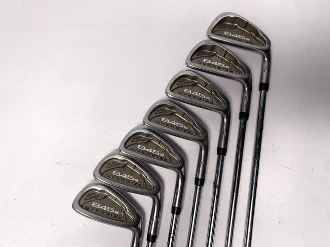 Tommy Armour 845 S Oversize Iron Set 3-9 Tour Step Platinum Regular RH