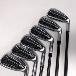 Cobra RAD Speed Iron Set 6-PW+GW AirSpeed Lite Graphite Mens RH