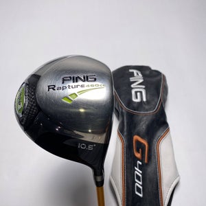 Ping Rapture Driver 10.5* UST ProForce V2 66g Stiff Graphite Mens RH HC