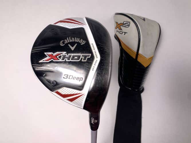 Callaway X Hot 3 Deep Pro 3 Fairway Wood 13* Project X PXv 6.5 Extra Stiff RH