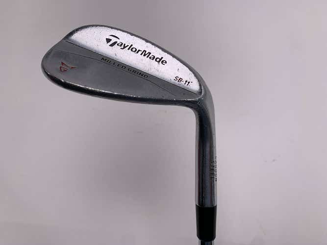 TaylorMade Milled Grind Satin Chrome Sand Wedge SW 54* 11 DG Wedge Mens RH