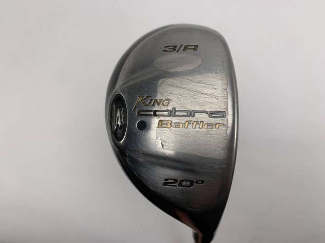 Cobra Baffler 2005 3 Hybrid 20* Aldila NV HL 65g Stiff Graphite Mens RH