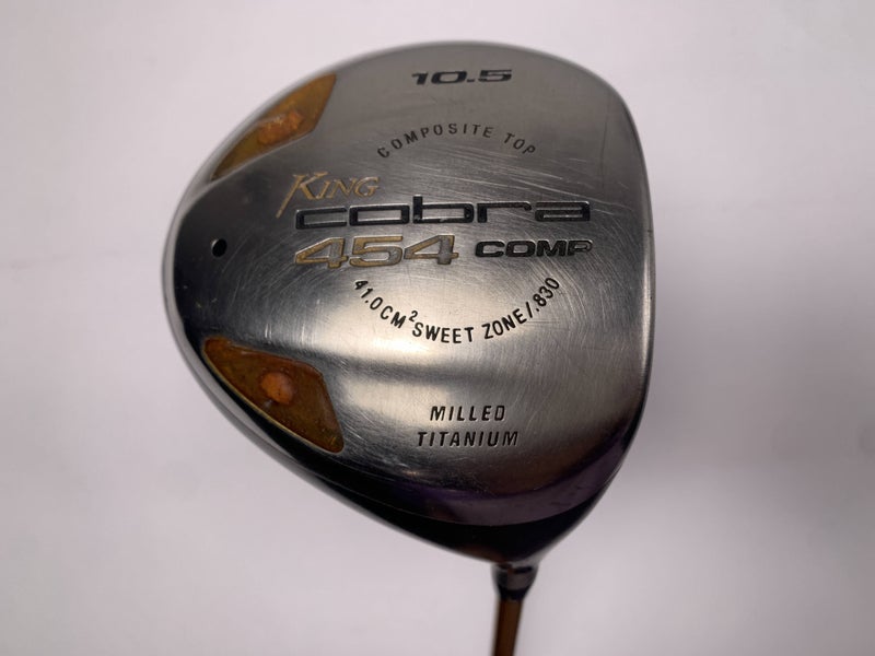 Cobra 454 Composite Driver 10.5* Aldila NVS Orange 65g Stiff Graphite Mens RH