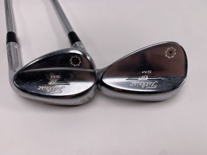 Titleist Vokey SM7 Tour Chrome Wedge Set 54* 10 | 58* 10 Project X LZ Mens RH