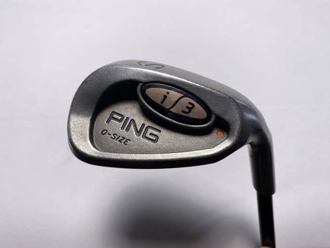 Ping i3 Oversize Sand Wedge SW Orange Dot 2* Flat 350 Series Ladies Graphite RH