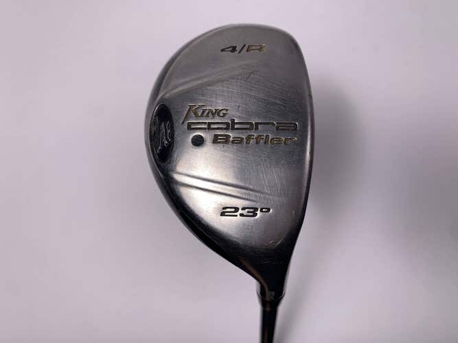 Cobra Baffler 2005 4 Hybrid 23* Aldila NV HL 65g Stiff Graphite Mens RH