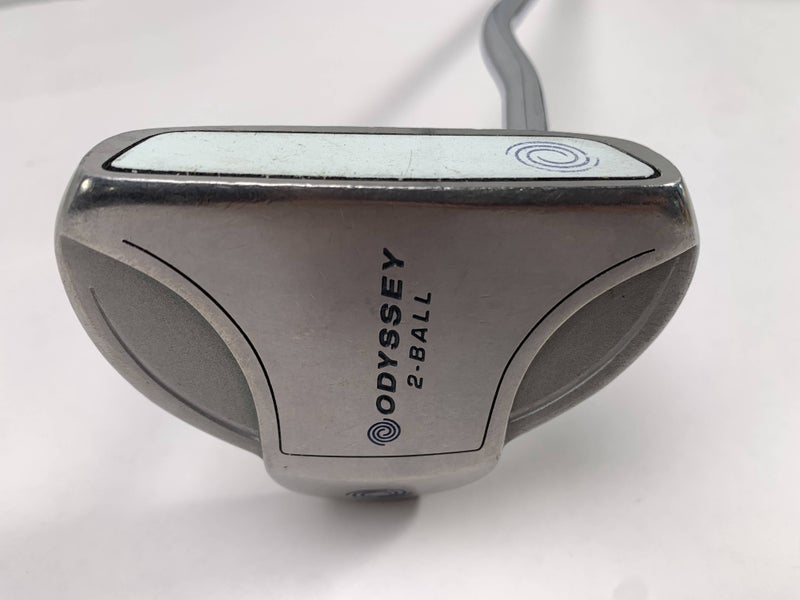 Odyssey White Hot 2-Ball Putter 33" SuperStroke Flatso 1.0 Mens RH