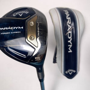 Callaway Paradym 5 Fairway Wood 18* Aldila Ascent 50g Senior Graphite Mens RH HC