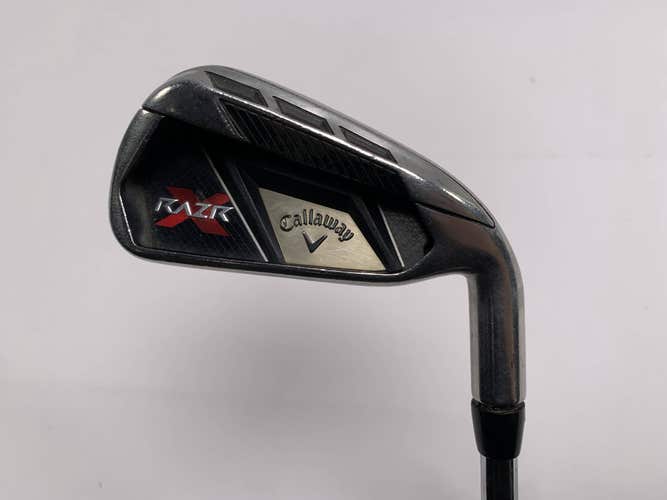 Callaway Razr X Single 4 Iron Swing Science FC-One Regular Steel Mens RH