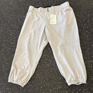 Used RIP-IT SOFTBALL PANTS BB/SB Pant Womens Grey MD 11849-S000035856