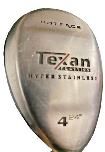 Texan Classics Hot Face 4 Hybrid 24* RH Petite Ladies Graphite 36.5" New Grip