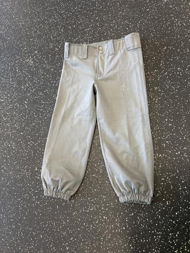 Used RIP-IT SOTFBALL PANTS BB/SB Pant Girls Grey LG 11849-S000035857