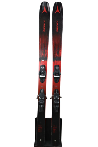 USED 2024 Atomic Maverick 95 Ti 172cm Skis - Atomic Strive 13 Bindings