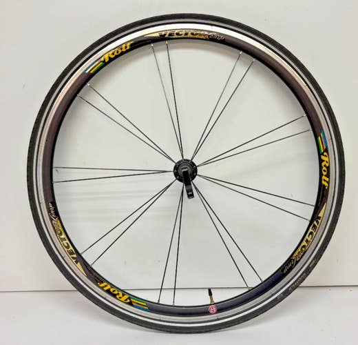 Rolf Vector Comp 18-Bladed Spoke 622x12/700C Front Wheel Vittoria Randonneur
