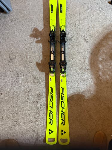 Men's 2025 Fischer RC4 Race 170 cm Racing Skis With Bindings (New)
