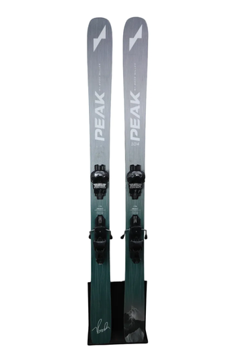 USED 2023 Peak Peak 104 178cm Skis - Tyrolia Attack 14 Bindings
