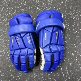 Used Nike VAPOR Lacrosse Gloves Mens Royal Blue 13" 11849-S000035725