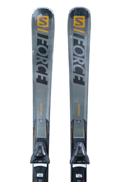 USED 2021 Salomon S/Force 11 170cm Skis - Salomon Z12 Bindings
