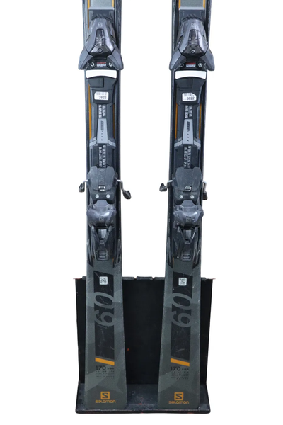 USED 2021 Salomon S/Force 11 170cm Skis - Salomon Z12 Bindings