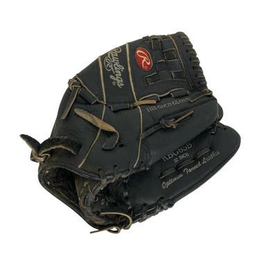 Used Rawlings PLAYER PREFFERED RBG65B BB/SB Glove RH Throw Black 12" 11406-S000108407