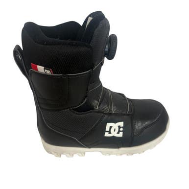 Used DC Shoes SCOUT 2016 Boys Snowboard Boots Black Junior 03 11406-S000108499